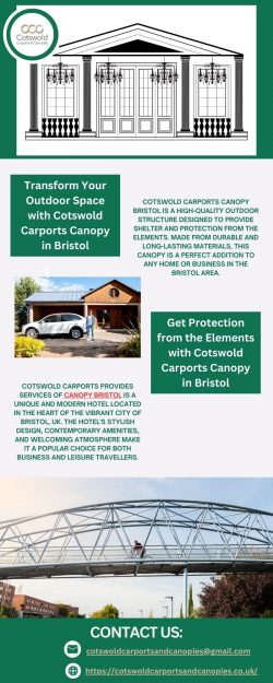 Upgrade your Home’s Curb Appeal with a Cotswold Carport Canopy in Bristol