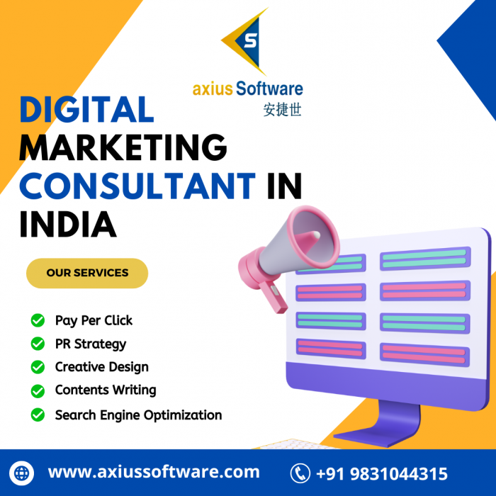 Digital Marketing Consultant In India – axiusSoftware