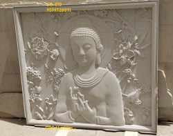 Sandstone Buddha Carving