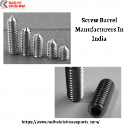 Screw Barrel Manufacturers In India| Radhe Krishna Exports