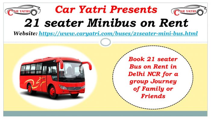 Minibus on Rent in Delhi