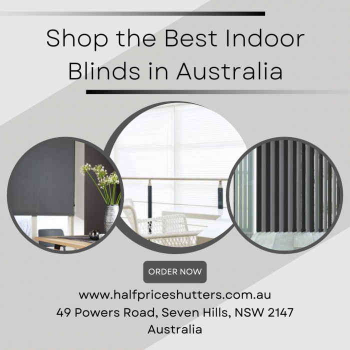 Shop the Best Indoor Blinds in Australia