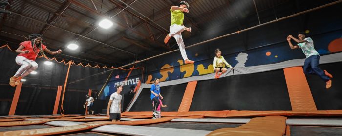 Sky Zone – A Perfect Jumping Place for Kids Birthday Parties in Ventura
