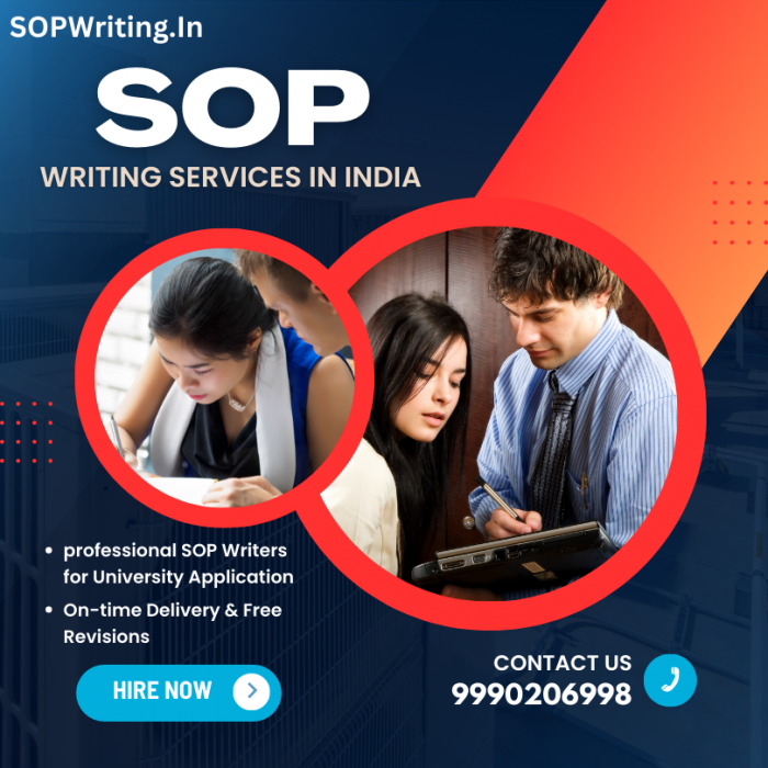 Best SOP Writing Services In India | Hire Professional | Free Revisions