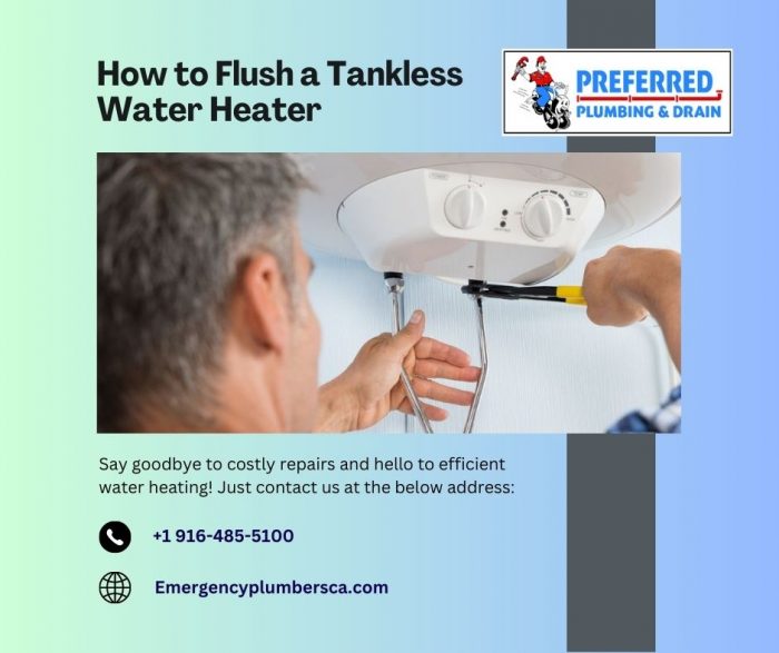 Steps to Flushing Your Tankless Water Heater