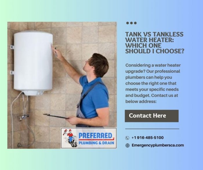 Choosing Between a Tank and Tankless Water Heater: What You Need to Know