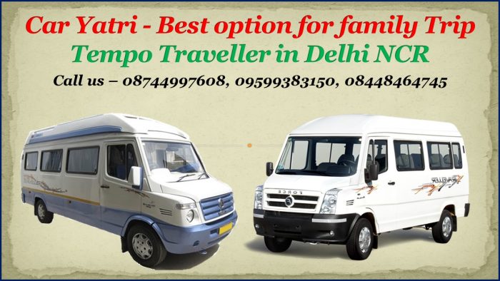 Comfortable Tempo Traveller on Rent