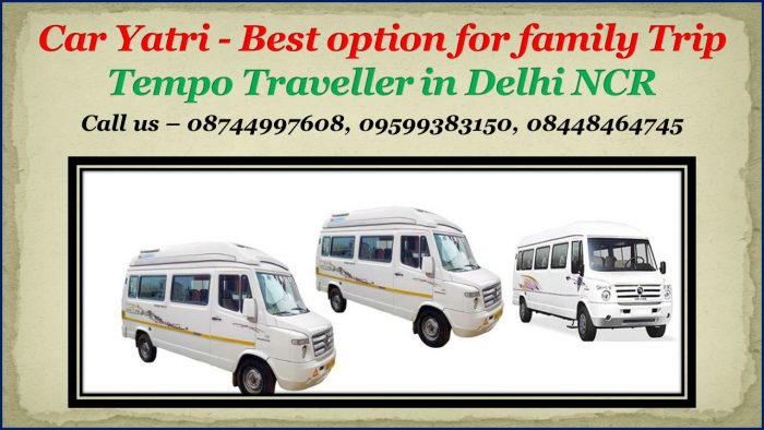 Tempo Traveller on Rent services in Ghaziabad
