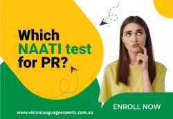 Which NAATI test for PR?