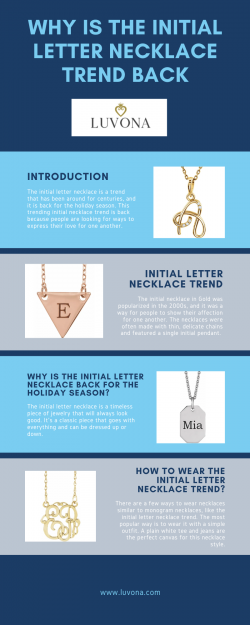 Why is the Initial Letter Necklace Trend Back?