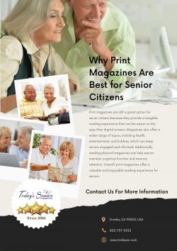 Why Print Magazines Are Best for Senior Citizens