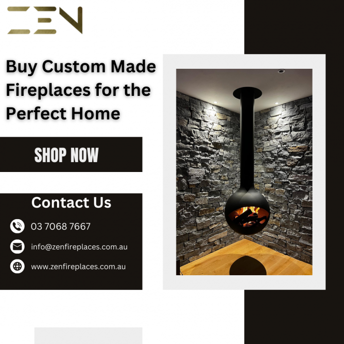 Buy Custom Made Fireplaces for the Perfect Home – Zen Fireplaces