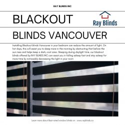 Best Blackout blinds in Vancouver – Ray Blinds