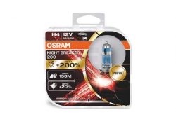 Osram H4 Night Breaker Laser 200% (Sæt)
