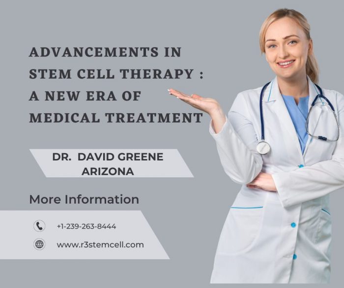 Advancements in Stem Cell Therapy: A New Era of Medical Treatment | Dr. David Greene Arizona