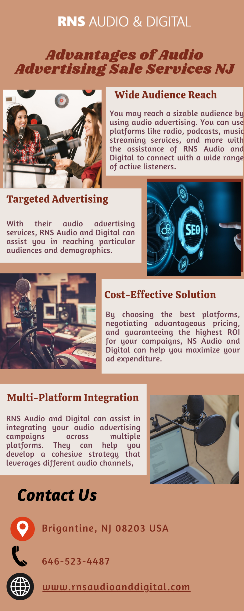 Advantages of Audio Advertising Sale Services NJ