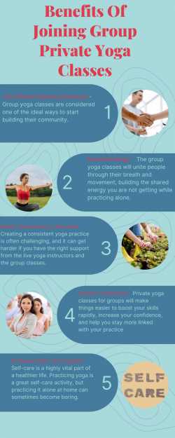 Joining Private Yoga Classes For Groups