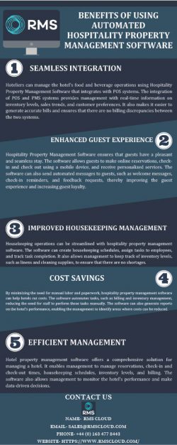 Benefits of Using Automated Hospitality Property Management Software