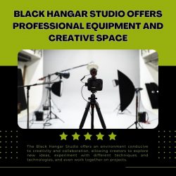 Black Hangar Studio offers Professional Equipment and Creative Space