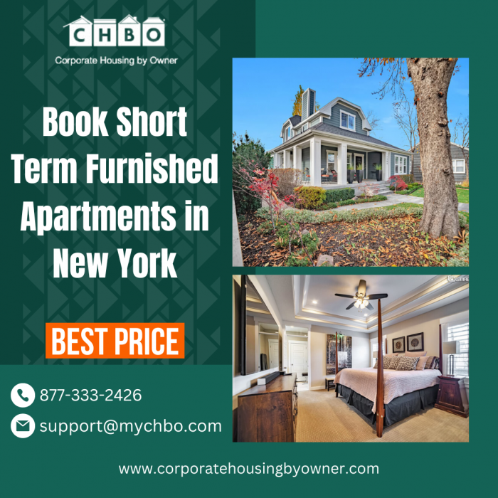 Book Short Term Furnished Apartments in New York – CHBO