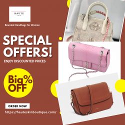 Elevate Your Style with our Collection of Branded Handbags for Women – Shop Now!