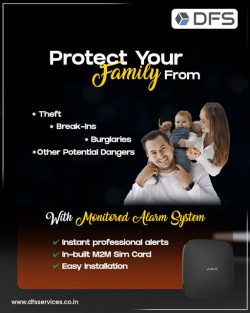 Home Burglar Alarm System in India | Intruder Alarm System – DFS Services