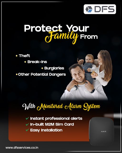 Home Burglar Alarm System in India | Intruder Alarm System – DFS Services