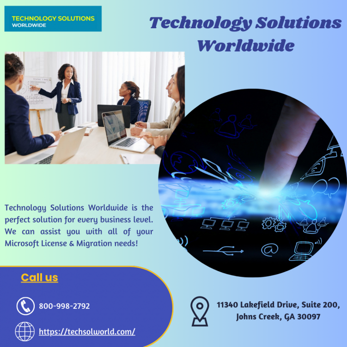 Business with Technology Solutions Worldwide!
