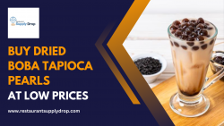 Buy Dried Boba Tapioca Pearls at Low Prices