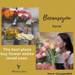 Buy flower online at Becauseyou
