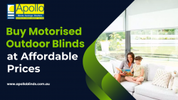 Buy Motorised Outdoor Blinds at Affordable Prices