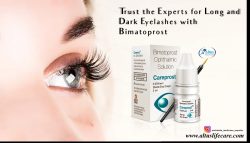 Apply Latisse Eyelash Serum 0.03% for treatment of Eyelash Hypotrichosis problem