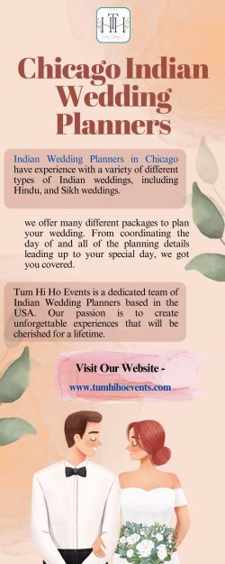 Most Experienced Chicago Indian Wedding Planner | Tum Hi Ho Events