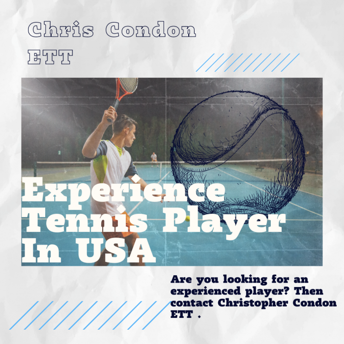 Experience Tennis Player In USA