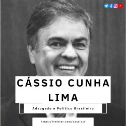 Cássio Cunha Lima é um advogado e político respeitado no Brazil