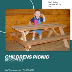 Children’s Picnic Bench Table