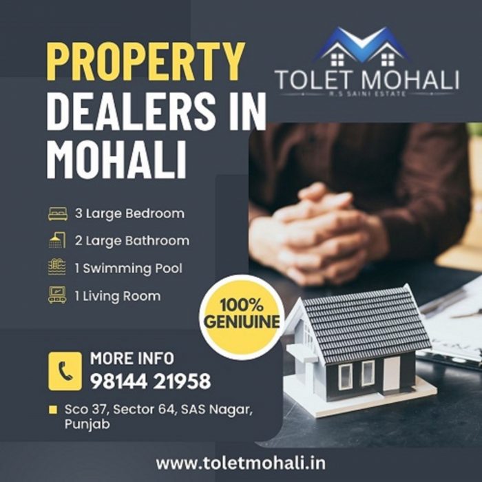 Tolet Mohali Made Easy: How to Select the Best Property Dealer in Mohali