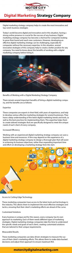 Digital Marketing Strategy Company Helps To Increase Business Digitally