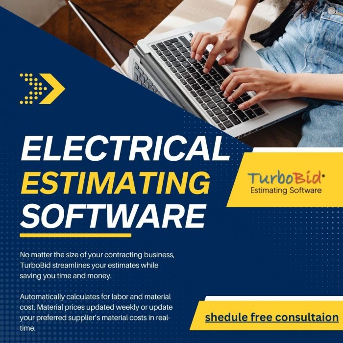 TurboBid – The Ultimate Estimating Software for Electrical Contractors