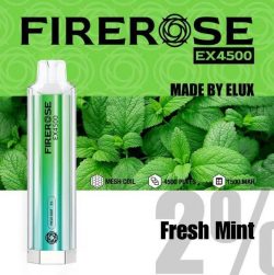 Elux FireRose Fresh Mint EX4500 Disposable