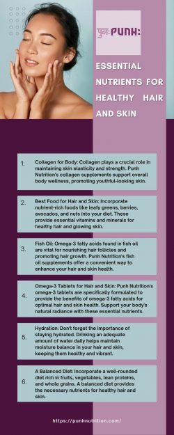 Essential Nutrients for Healthy Hair and Skin