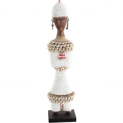 Buy Namji Tribe Namji ~16.9″ Tall | African Beaded Necklace | African Angel Art