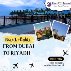 Book direct flights from Dubai to Riyadh | Contact us +1-866-383-9353