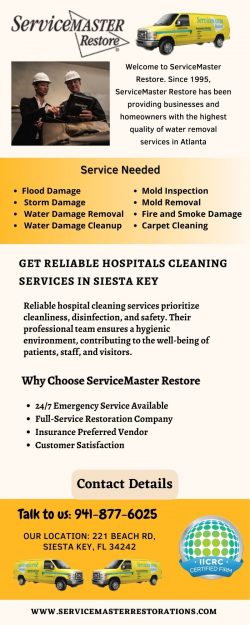 Get Reliable Hospitals Cleaning Services in Siesta Key
