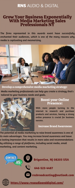 Grow Your Business Exponentially With Media Marketing Sales Professionals NY
