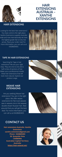 Hair extensions Australia -Xanthe Extensions