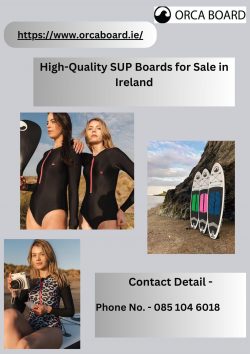 High-Quality SUP Boards for Sale in Ireland