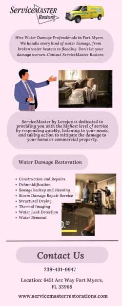 Hire Water Damage Professionals in Fort Myers