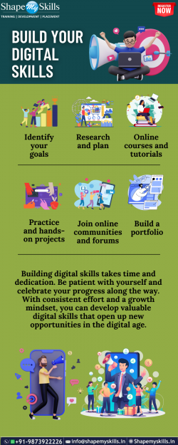 How to Build Your Digital Skills? | ShapeMySkills