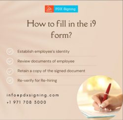 How to fill In the I9 Form